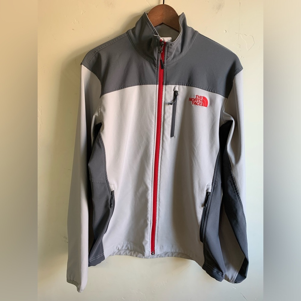 The North Face tnf men’s jacket S lightweight soft shell  hiking colorblock